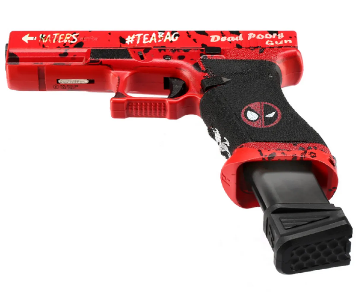Acend DP17 Metal Version GBB Gas Blow Back Red 6mm